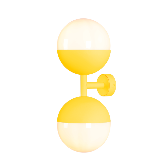 Bilbao Wall Light Bespoke and Opal Glass