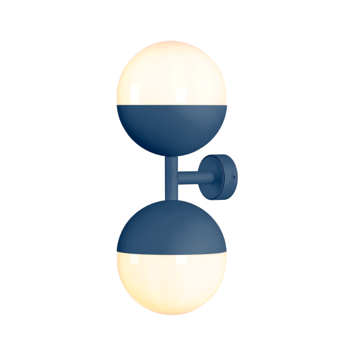 Bilbao Wall Light Bespoke and Opal Glass