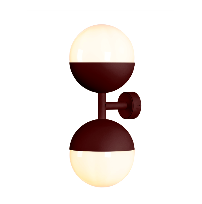 Bilbao Wall Light Bespoke and Opal Glass