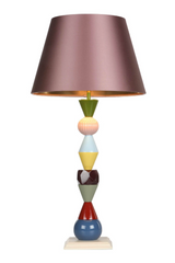 Totem Table Lamp Multi Coloured Base Only