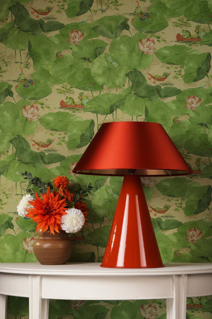 Malmo Table Lamp Bespoke Gloss Paint Base Only