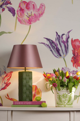 Saddler Table Lamp Bespoke Leather Effect Base Only