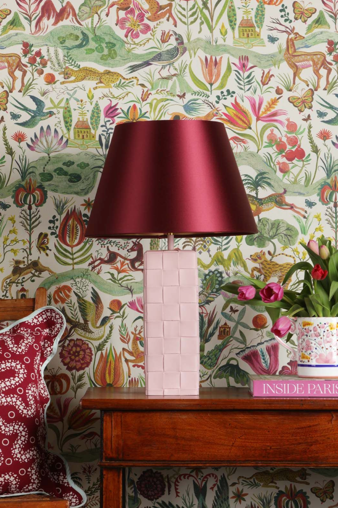 Saddler Table Lamp Bespoke Leather Effect Base Only