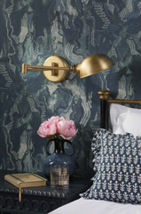 Piccadilly Articulated Wall Light Butter Brass