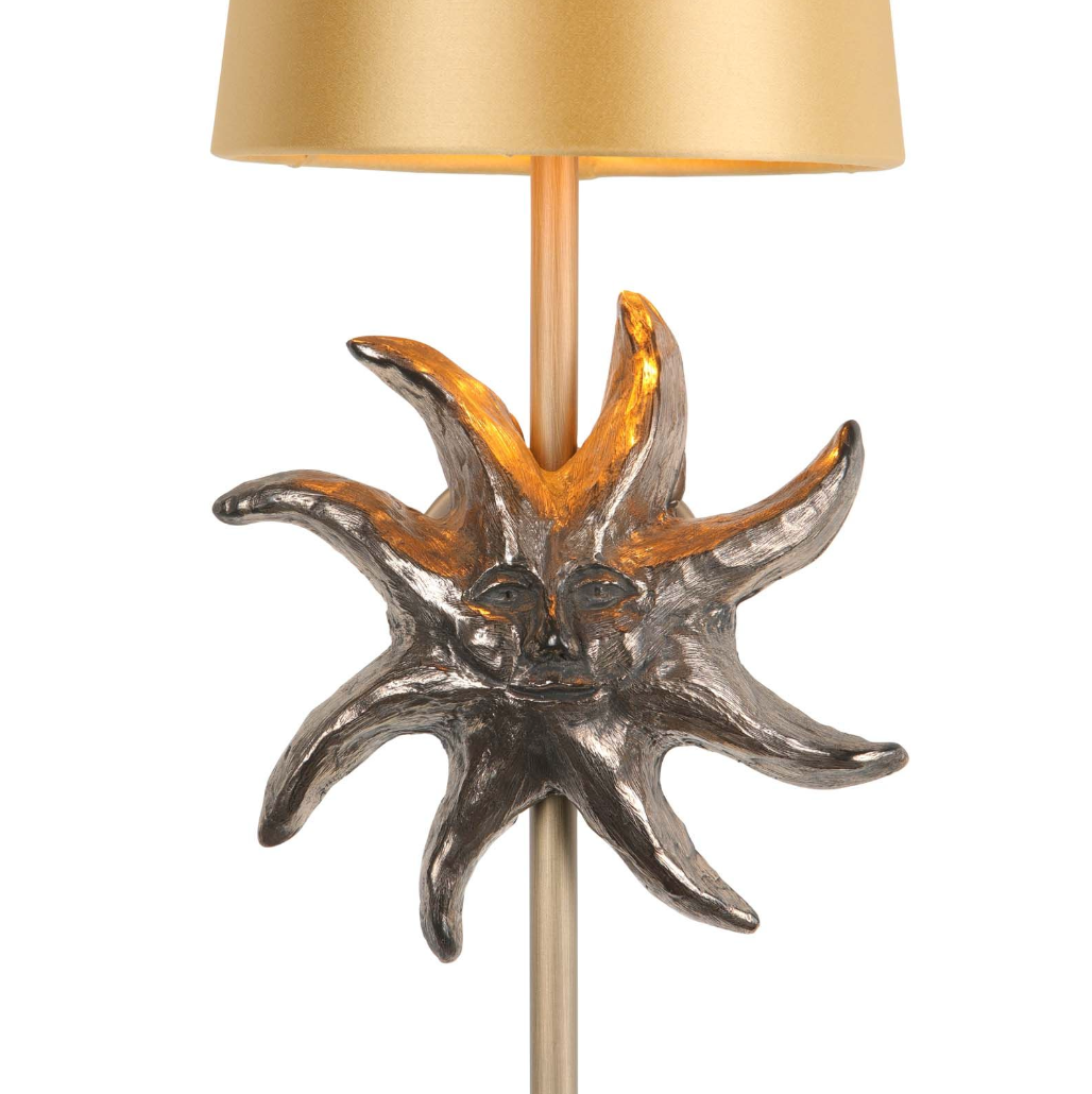 Sun Wall Light Bronze Base Only