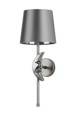 Selene Wall Light Pewter Base Only