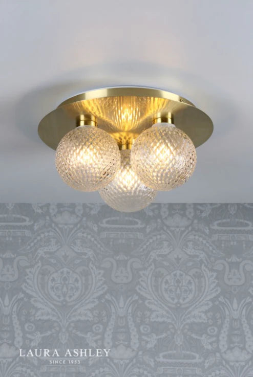 Small Laura Ashley ceiling light for sale