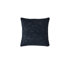 Strawberry Thief Embossed Cushion 50cm x 50cm Prussian Blue