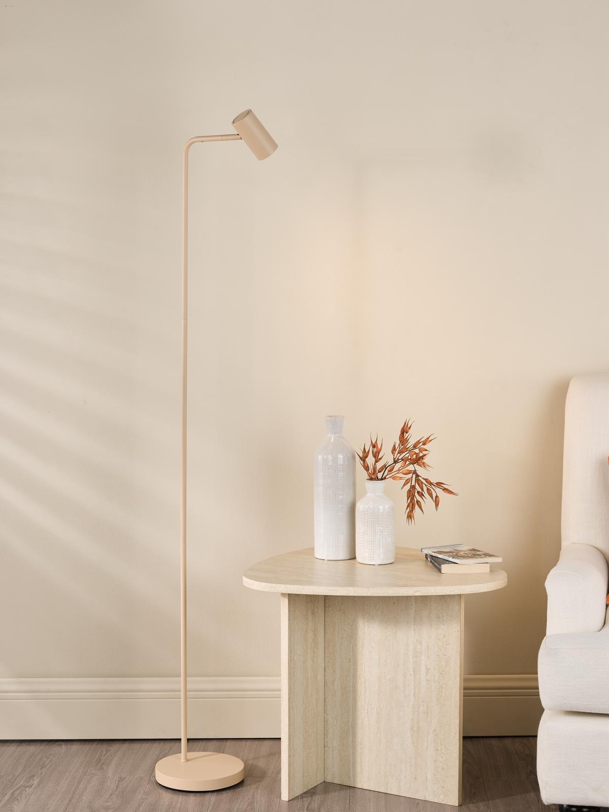 Thierry Task Floor Lamp Matt Taupe