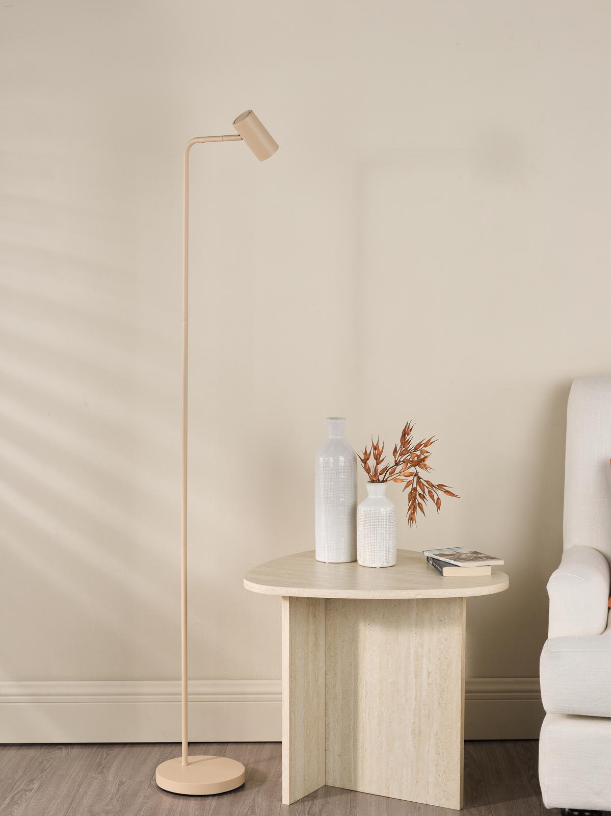 Thierry Task Floor Lamp Matt Taupe