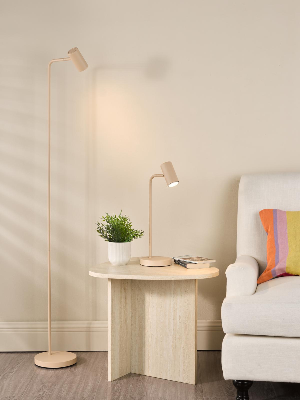 Thierry Task Floor Lamp Matt Taupe