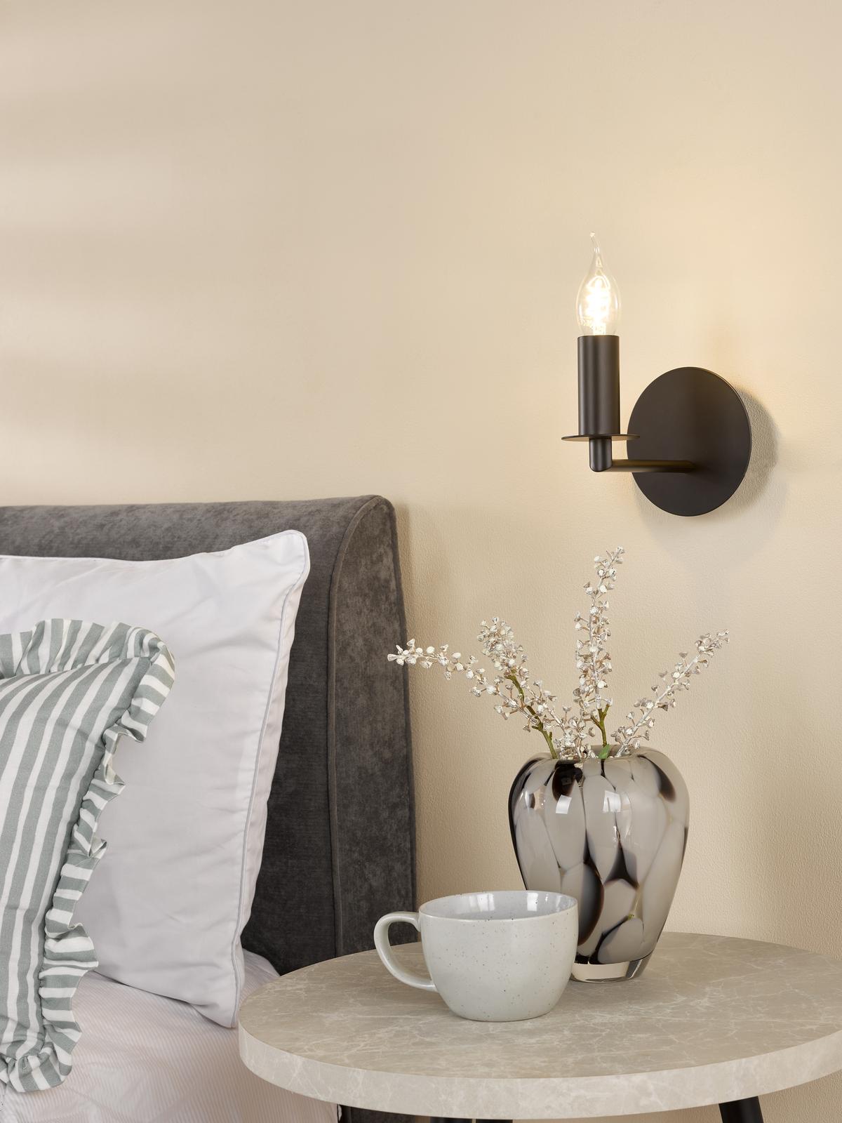 Tyler Wall Light Matt Black Bracket Only