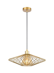 Thatch Pendant Gold Small