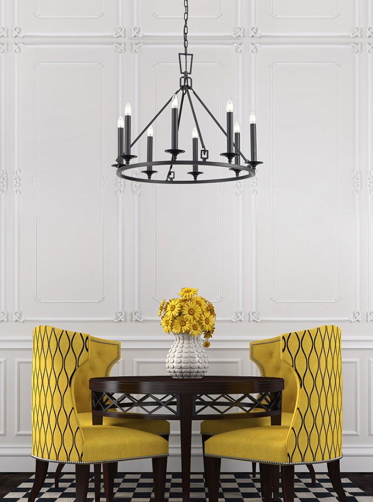 Franklite, Tudor 8Lt Chandelier