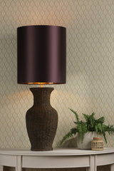 Ubud Table Lamp Brown Base Only