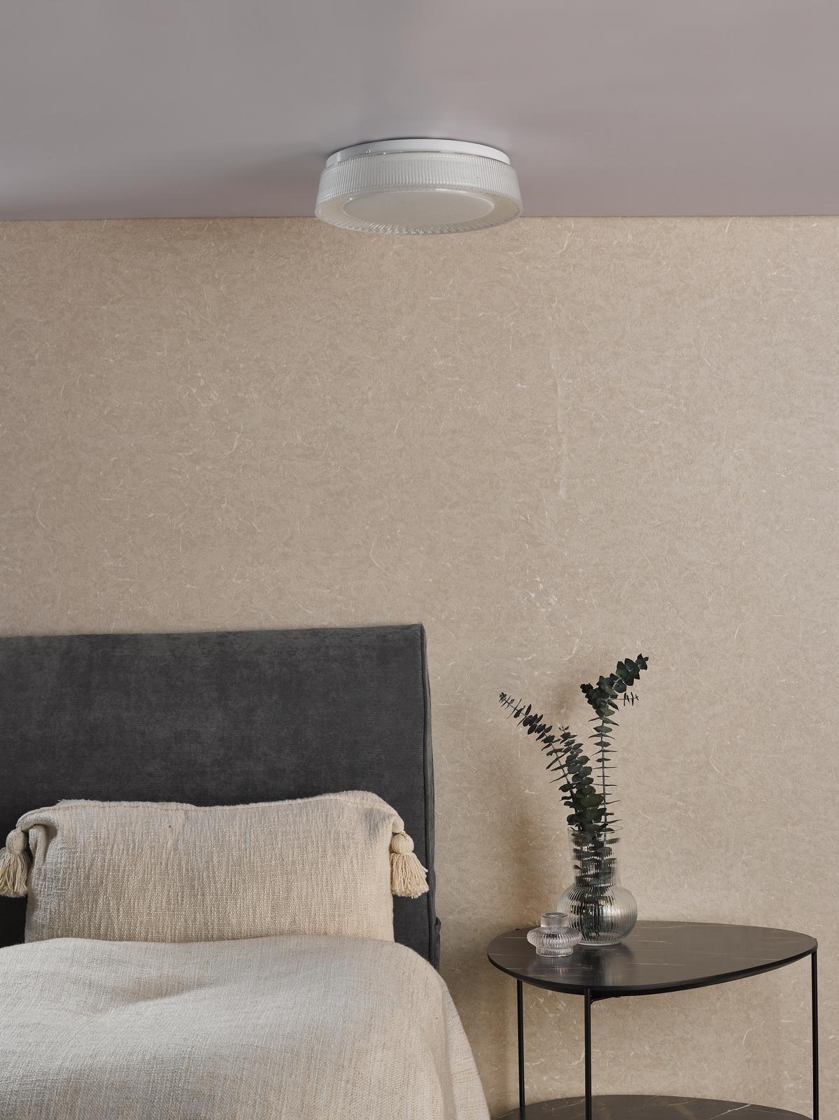 Udell Flush White Acrylic LED