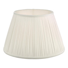 Ulyana Ivory Faux Silk Pleated Shade 35cm
