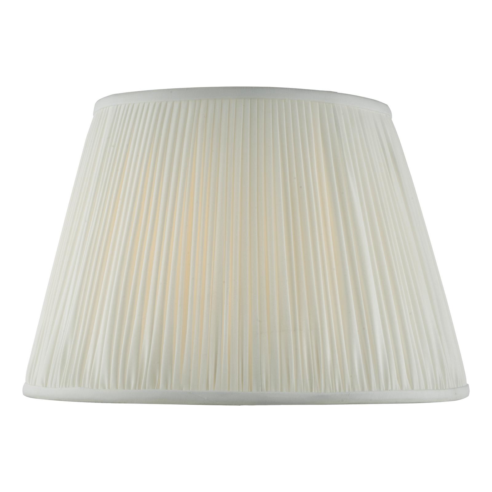 Ulyana Ivory Faux Silk Pleated Shade 35cm