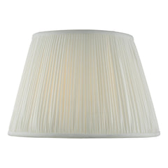 Ulyana Ivory Faux Silk Pleated Shade 40cm