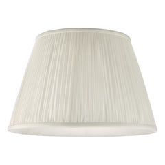 Ulyana Ivory Faux Silk Pleated Shade 40cm
