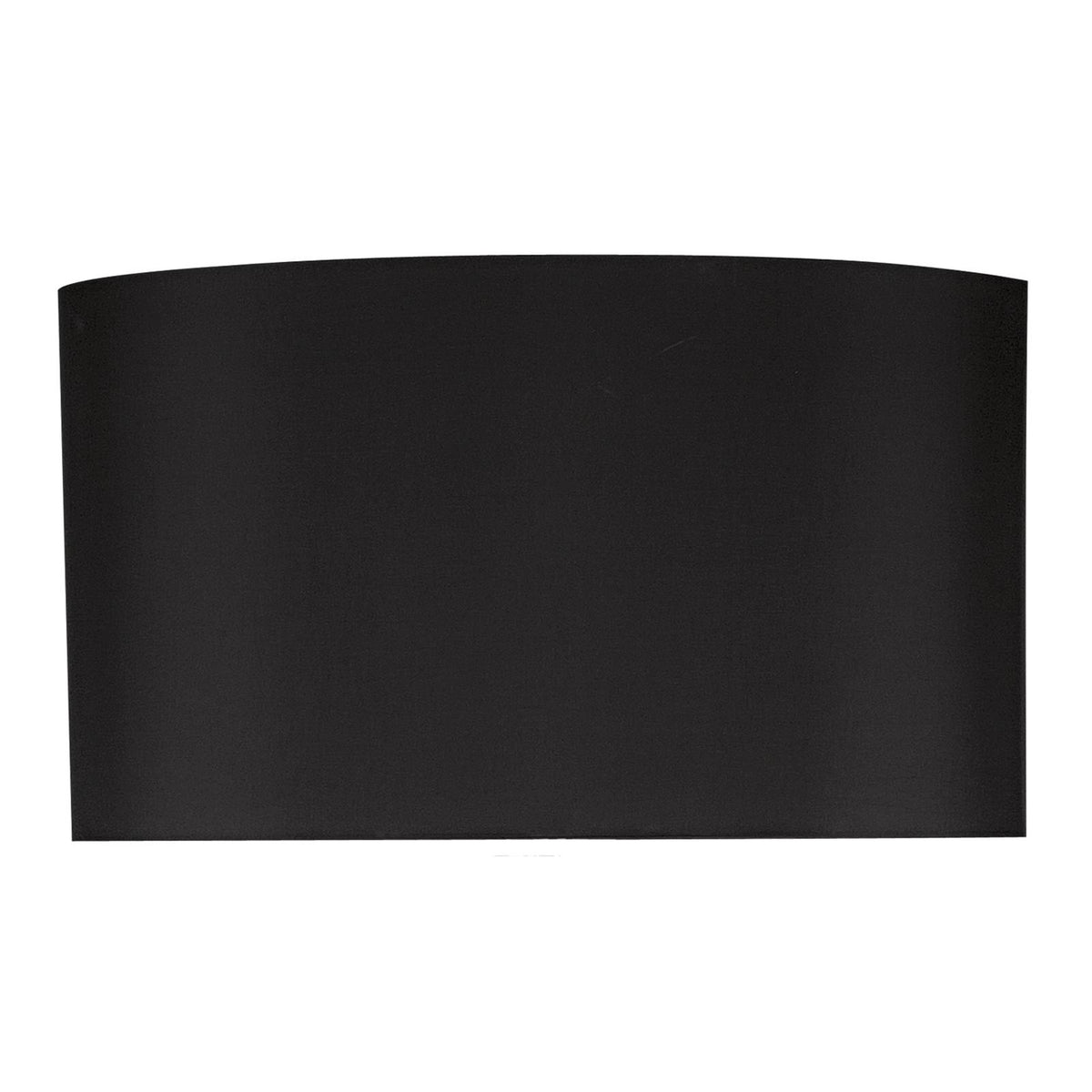 Viking Black Linen Drum Shade 30cm