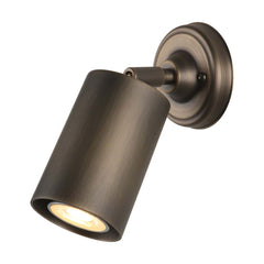 Weston Single Spotlight Antique Brass