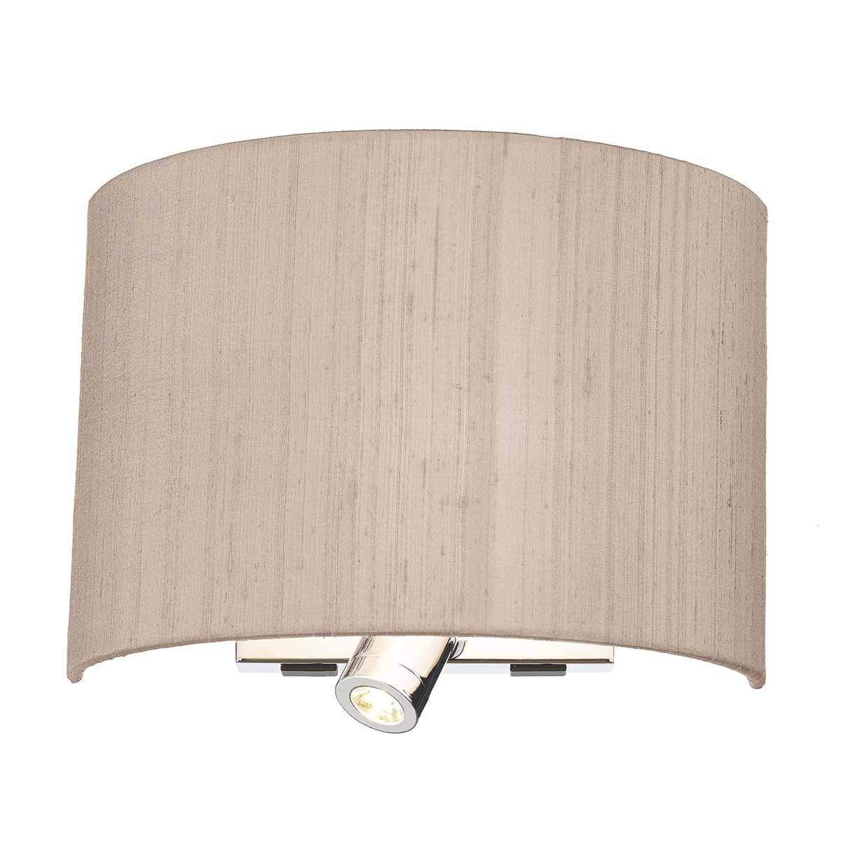 Wetzlar Wall Light Comes with Silk Shade WET0999 - The Light Company