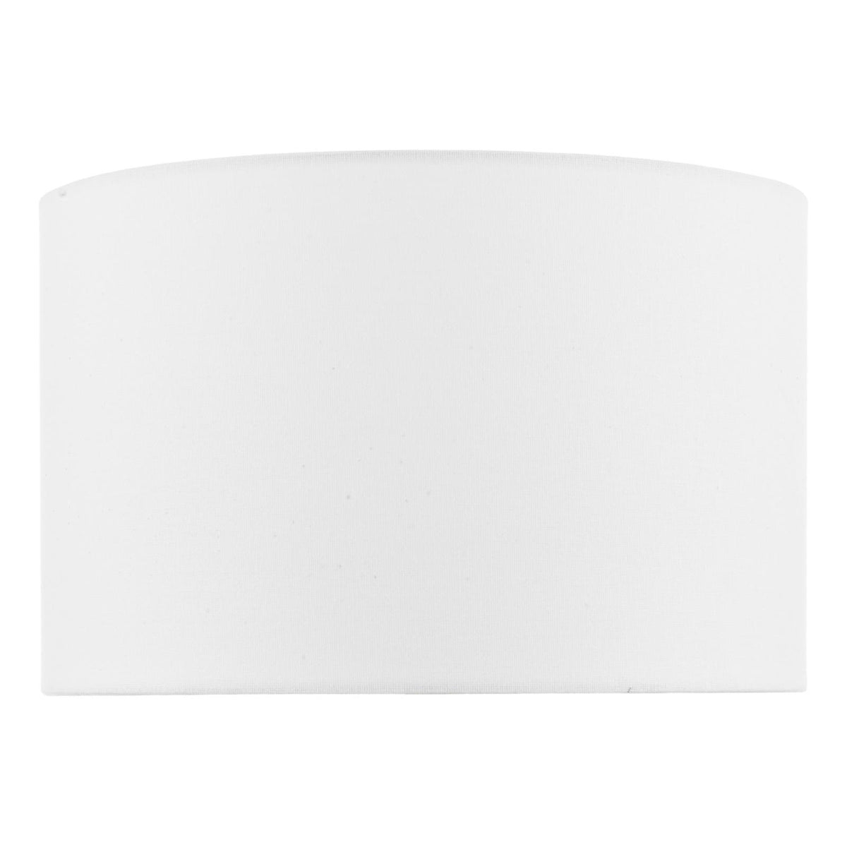 Weylin White Faux Silk Drum Shade 32cm