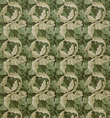 William Morris at Home Fabric Acanthus Velvet Nettle