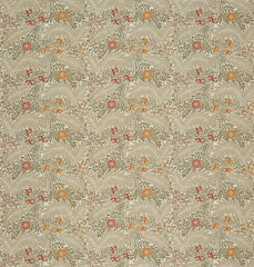 William Morris at Home Fabric Larkspur Acorn