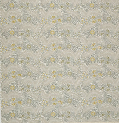 William Morris at Home Fabric Larkspur Flint