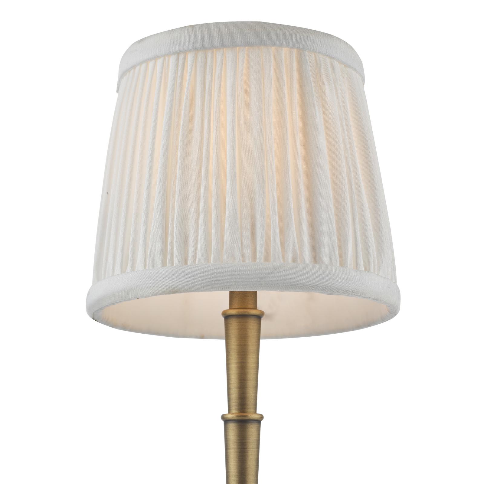 Wyman Rechargeable Table Lamp Matt Antique Brass Base Only LED
