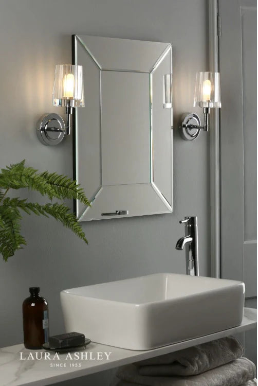Waterproof recessed lighting in shower area