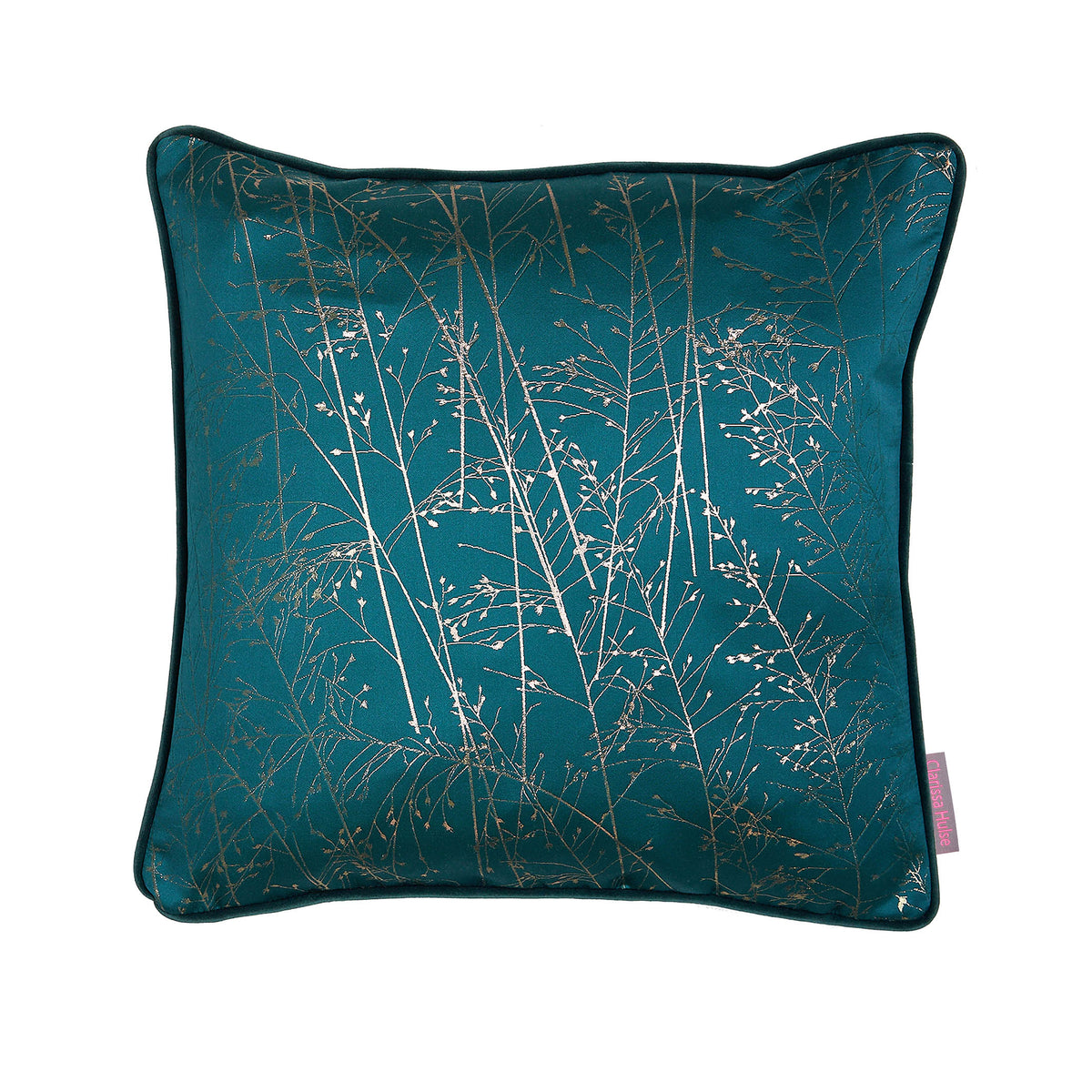 Whispering Grass Peacock Cushion