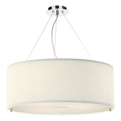 Zaragoza 6 Light Pendant Cream 90cm