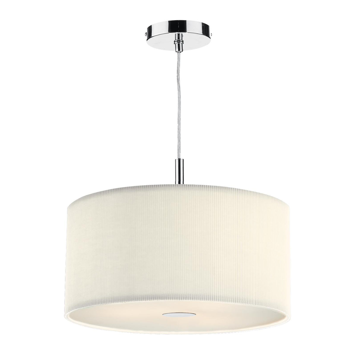 Zaragoza 3 Light Pendant Cream 40cm