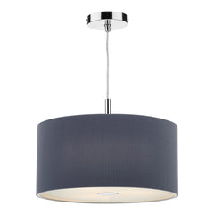 Zaragoza 3 Light Pendant Grey 40cm