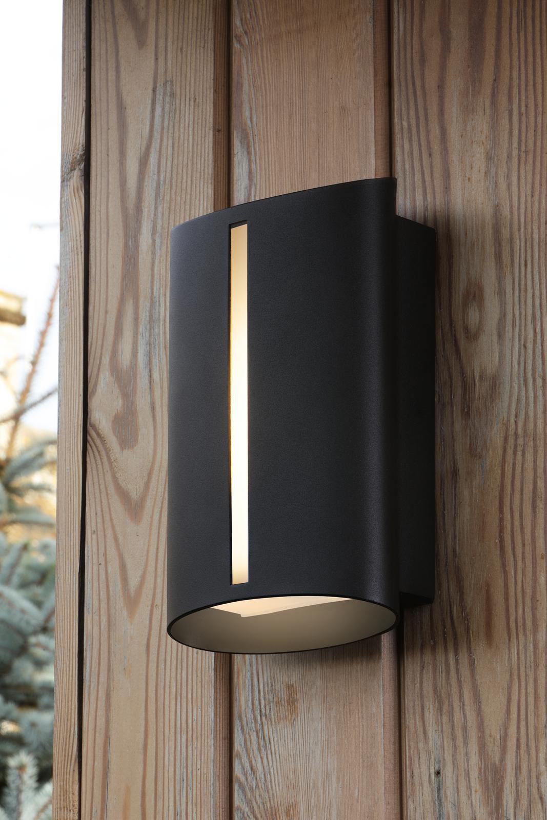 Zuzana Outdoor Wall Light Matt Black IP54