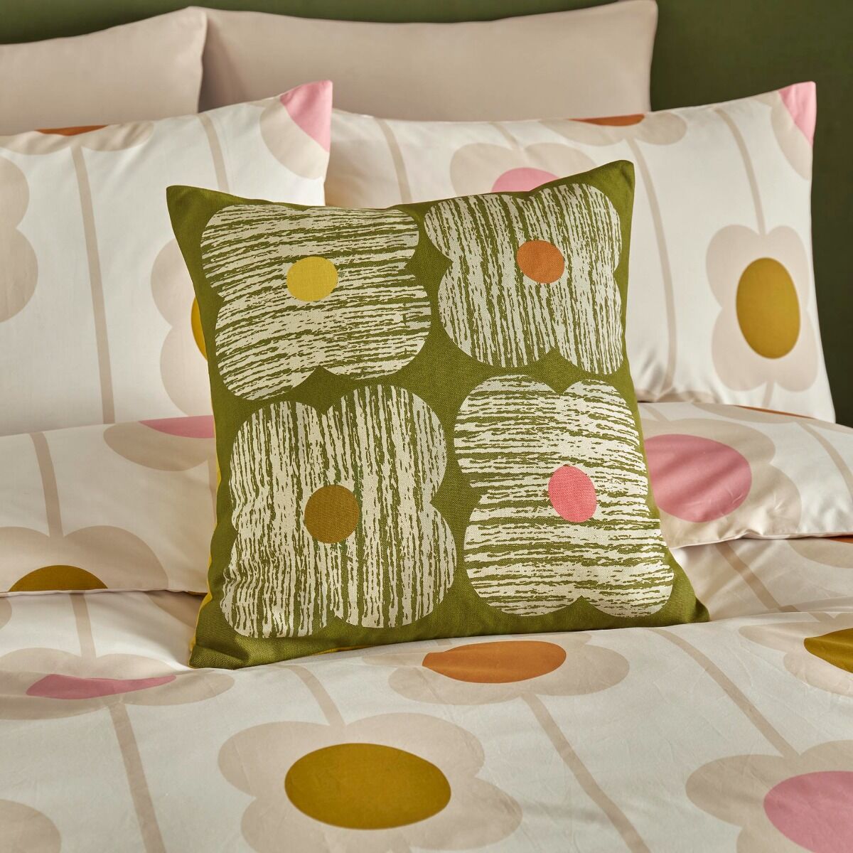 Orla Kiely Abacus Flower Sunrise Bedding