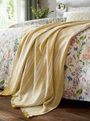 Laura Ashley Ardley Ochre 130x170cm Throw