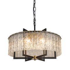 Magnalux Ariana 6 Light Black and Gold Pendant