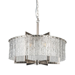 Magnalux Ariana 6 Light Satin Chrome Pendant