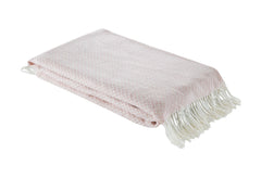 Laura Ashley Arya Blush Throw 40 x 180cm