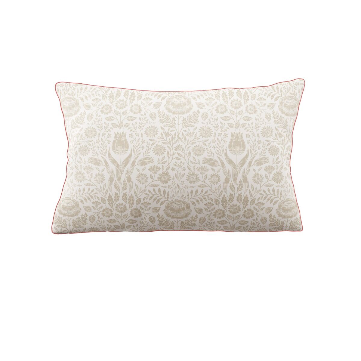 Laura Ashley Ashstead Damask Natural Coral Bedding