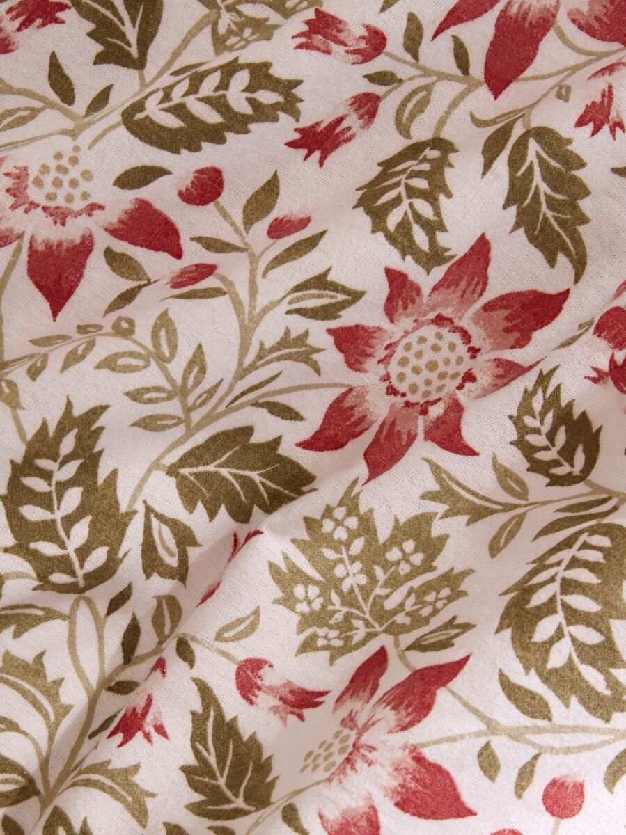Laura Ashley Astley Floral Christmas Festive Red Bedding