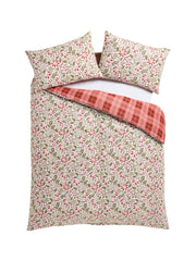 Laura Ashley Astley Floral Christmas Festive Red Bedding
