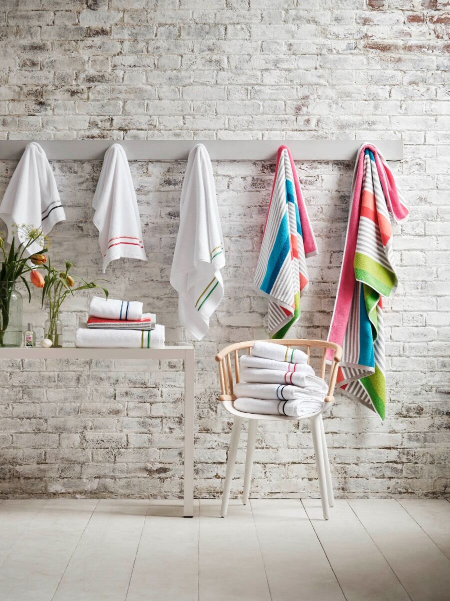 Designers Guild Astor Emerald Green Towels