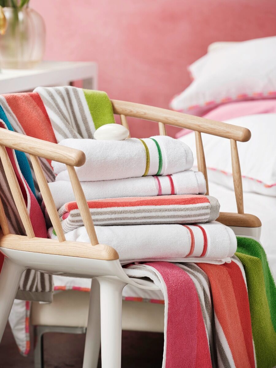 Designers Guild Astor Emerald Green Towels