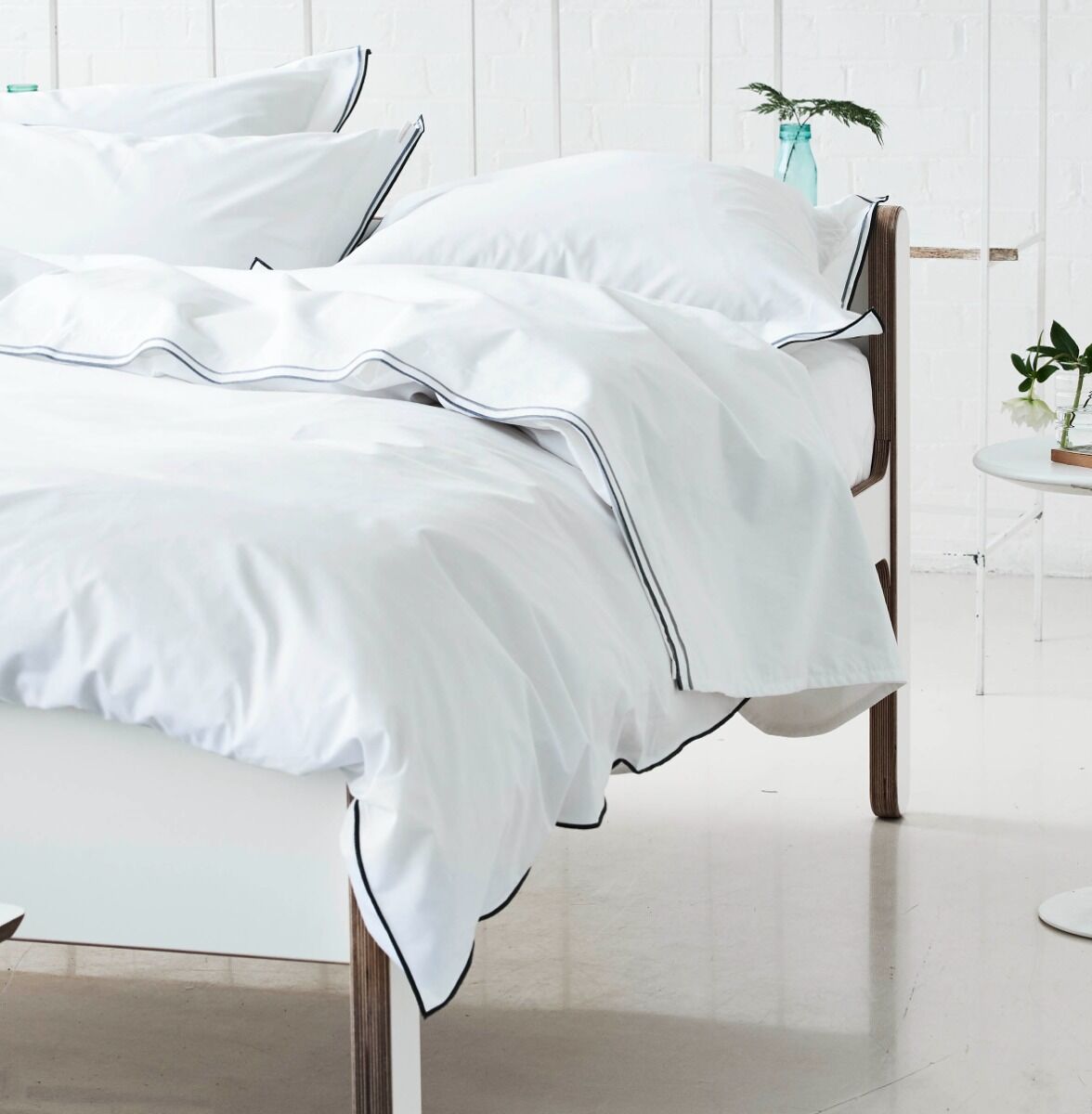 Designers Guild Astor Silver And Slate Bedding