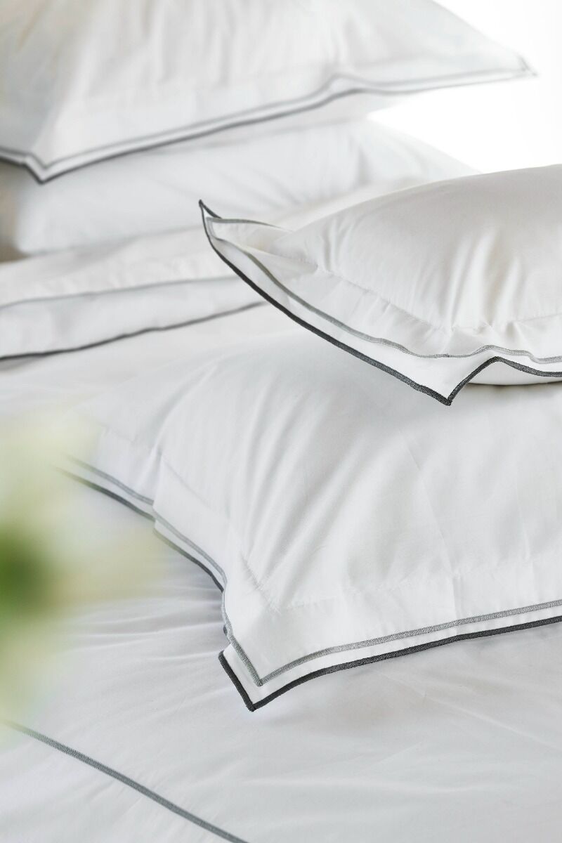 Designers Guild Astor Silver And Slate Bedding